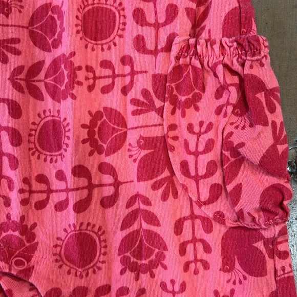 Tea collection floral bird romper - Picture 2 of 5